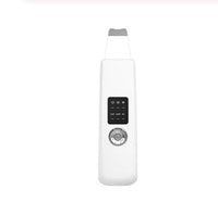 HKM-044819 Ultrasound Skin Beauty Device - Shovel Skin Machine in White and Pink, Dual Language Support