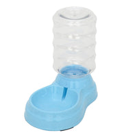 HKM-475667 3.8L Pet Water Dispenser with Food Bowl for Cats and Dogs - Durable PP Material, Universal Design