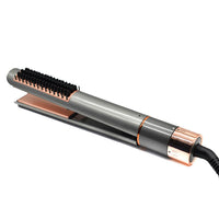 HKM-896531 Tourmaline Ceramic Dual-Use Curling Iron and Hair Straightener with 10 Temperature Settings