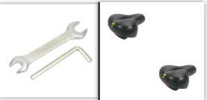 HKM-051027 Mountain Bike Saddle for Enhanced Comfort and Support