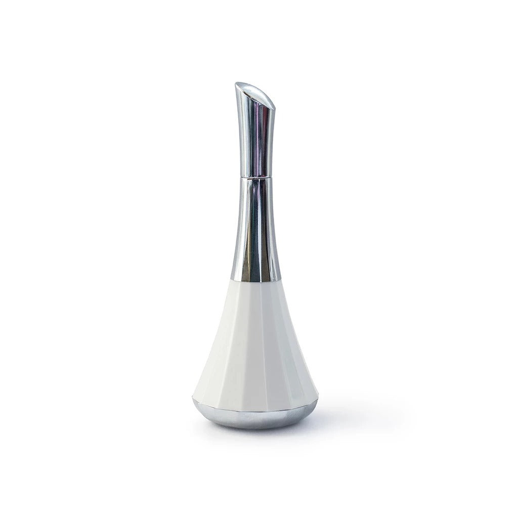 HKM-158931 Microcurrent Facial Beauty Instrument - Battery-Powered, Compact Design in White, Pink, Gold, Red