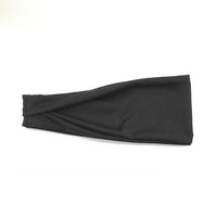 HKM-393747 Foldable Drawstring Elastic Cotton Headband - Unisex Sports Turban in Multiple Colors
