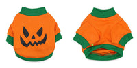 HKM-424211 Cotton Wool Short Sleeve Pet T-shirt in Various Halloween and Holiday Themes