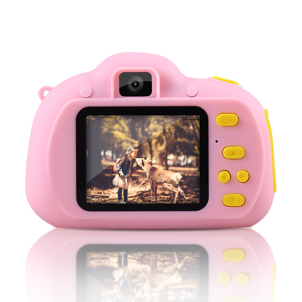 KTX-447507 Cute Kids Selfie Camera with Fun Cat Design for Creative Play