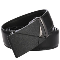 HKM-726163 Men's Automatic Buckle Leather Belt - Model LY36-7795-1
