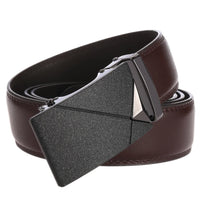 HKM-726163 Men's Automatic Buckle Leather Belt - Model LY36-7795-1