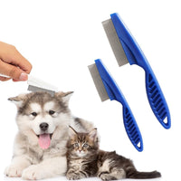 HKM-820051 Multifunctional Pet Grooming Comb for Tear Stain Removal and Tangle Management ¨C Ideal for Small Dogs and Puppies