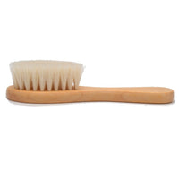 HKM-828627 Baby Lotus Wood Comb and Bath Brush Set - Gentle Hair Care for Infants
