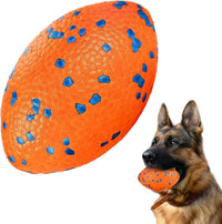 HKM-458899 Durable Large Rugby Ball for Heavy Chewers - 14x9cm, 105g