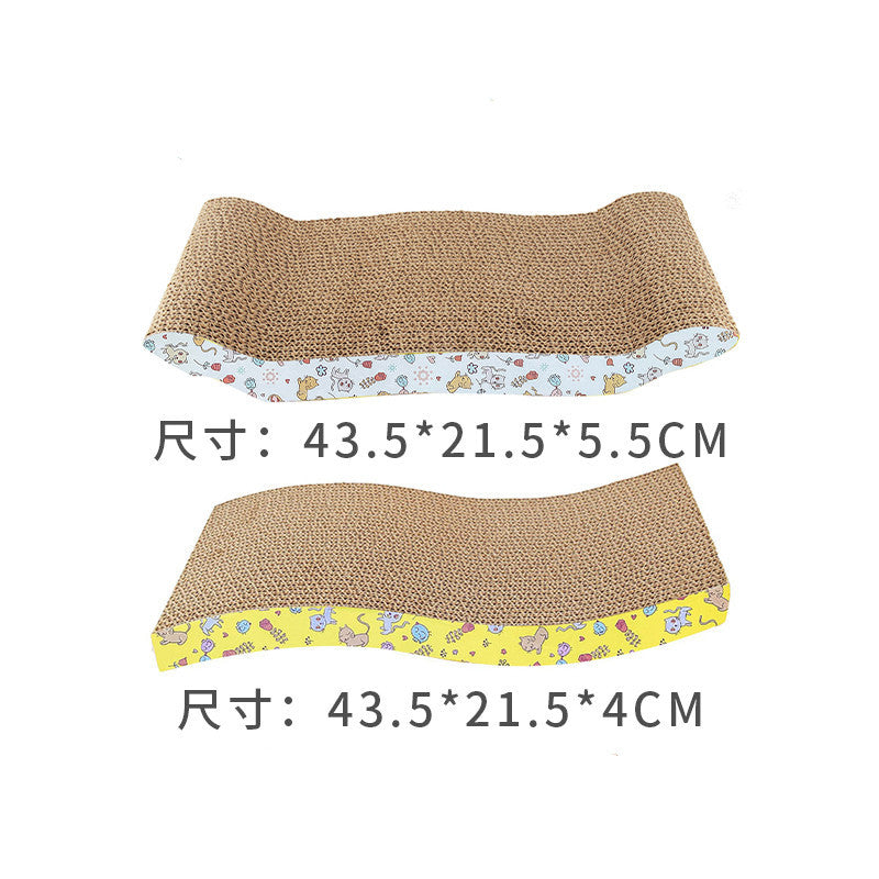 HKM-306067 Corrugated Paper Cat Scratcher Toy for All Cats