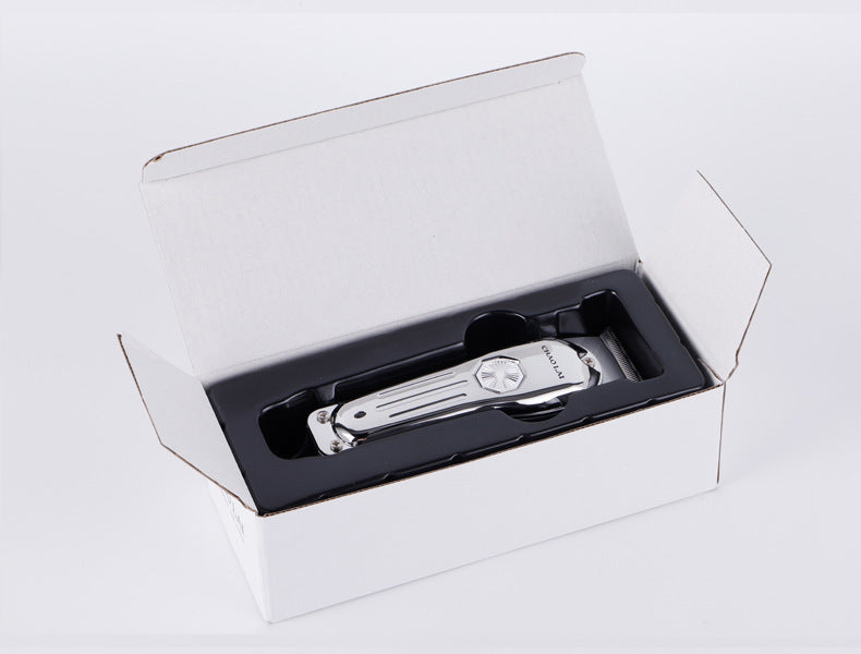 HKM-825811 Cordless Rechargeable Hair Clipper with T-Blade for Precision Cutting and Low Noise Operation