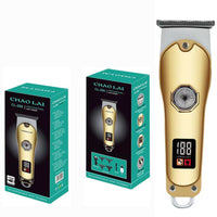 HKM-825811 Cordless Rechargeable Hair Clipper with T-Blade for Precision Cutting and Low Noise Operation