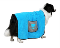 HKM-106003 Super Absorbent Dual-Sided Pet Bath Towel - Fast Drying 800g Microfiber Fiber