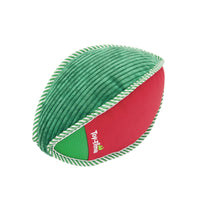 HKM-293907 Molar Teeth Cleaning Throw Toy - Large Olive Green Canvas Bite-Resistant Fabric for Pets