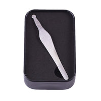 HKM-859091 Stainless Steel Nose Hair and Eyebrow Trimming Scissors with Rounded Design and Comfortable Grip
