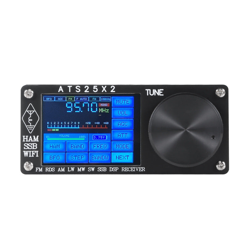 KTX-176979 Network WIFI Full Wave Band Frequency Receiver with Touch Screen and Battery Monitoring
