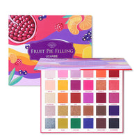 HKM-259859 Pearly Matte Fruit Pie Filling Eyeshadow Palette with 30 Vibrant Colors