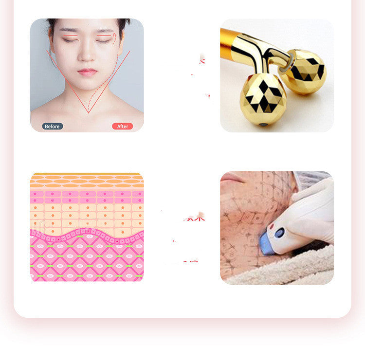 HKM-890707 Graphene Magnetic Nano Heat Lifting Facial Apparatus with Micro-current Massage Technology