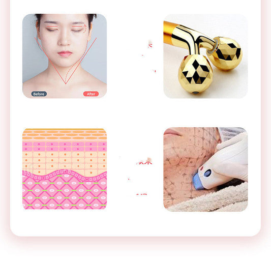 HKM-890707 Graphene Magnetic Nano Heat Lifting Facial Apparatus with Micro-current Massage Technology