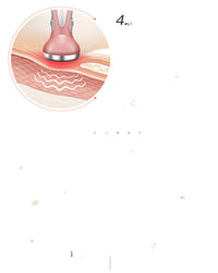 HKM-890707 Graphene Magnetic Nano Heat Lifting Facial Apparatus with Micro-current Massage Technology