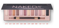 HKM-898259 12-Color Natural Finish Eyeshadow Palette with Silky Shine and Nourishing Ingredients