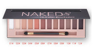 HKM-898259 12-Color Natural Finish Eyeshadow Palette with Silky Shine and Nourishing Ingredients