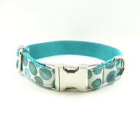 HKM-587859 Retractable Dog Collar in Bubble Color ¨C Adjustable Sizes XS to XL, Made of Durable Polyester
