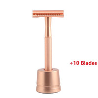 HKM-527443 Vintage Manual Metal Razor for Men - Classic Shaving Experience