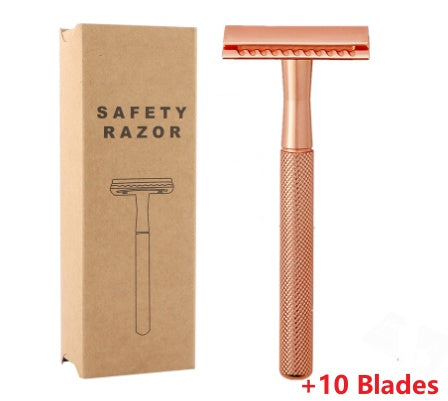 HKM-527443 Vintage Manual Metal Razor for Men - Classic Shaving Experience