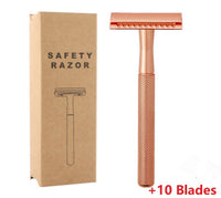 HKM-527443 Vintage Manual Metal Razor for Men - Classic Shaving Experience