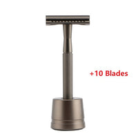 HKM-527443 Vintage Manual Metal Razor for Men - Classic Shaving Experience