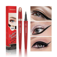 HKM-340051 Black Waterproof Liquid Eyeliner - Smudge-Proof and Long-Lasting Makeup Solution