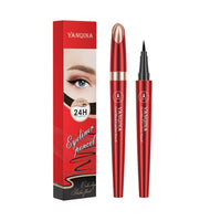 HKM-340051 Black Waterproof Liquid Eyeliner - Smudge-Proof and Long-Lasting Makeup Solution