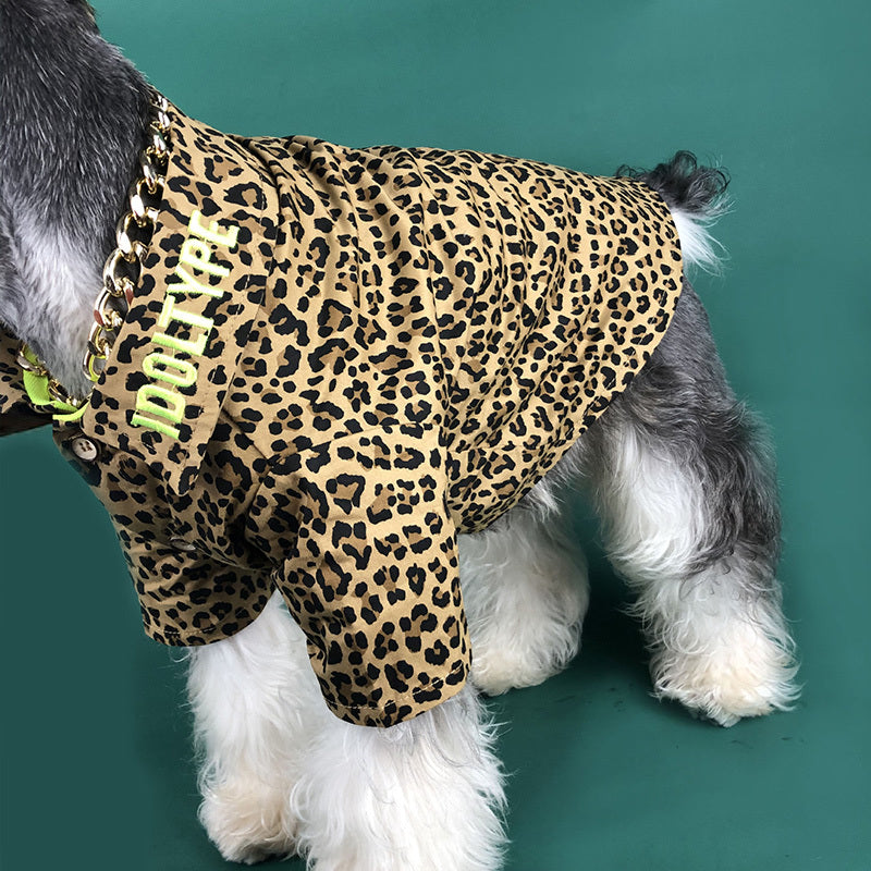 HKM-103443 Striped Cotton School Uniform Shirt for Small Dogs - Sizes S to XXL Available