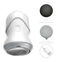 HKM-379923 Portable Wireless Electric Foot Grinder with Coarse and Fine Sand Grinding Heads, 50-Minute Battery Life