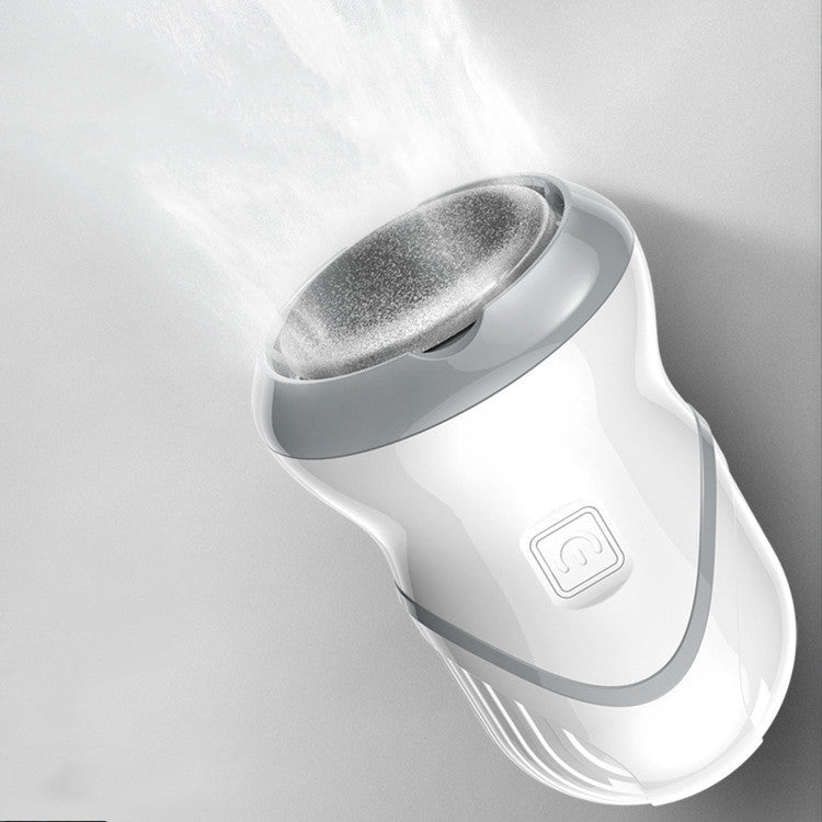 HKM-379923 Portable Wireless Electric Foot Grinder with Coarse and Fine Sand Grinding Heads, 50-Minute Battery Life