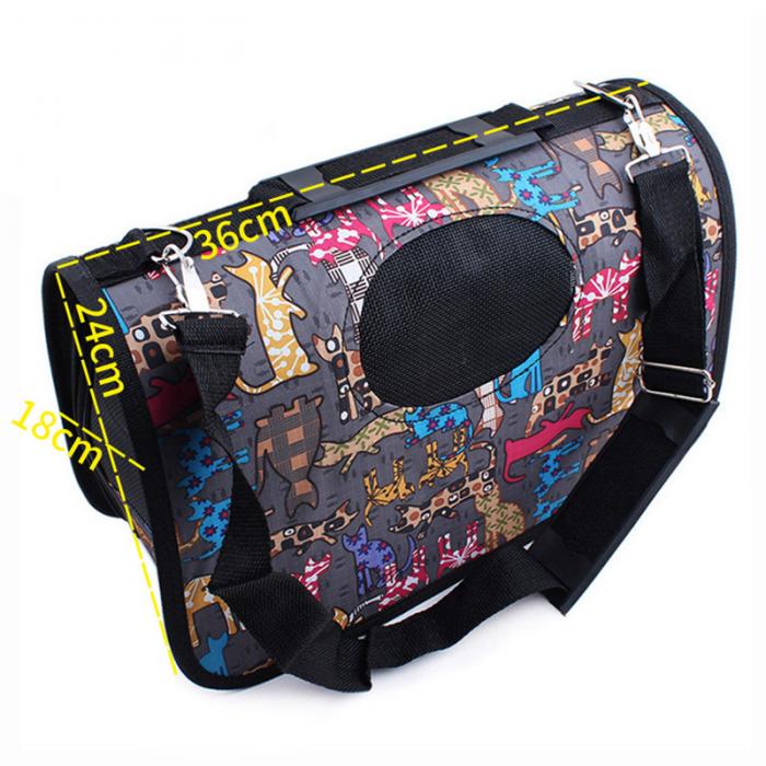 HKM-525907 Multifunctional Oxford Cloth Pet Carrier Bag for Travel and Outdoor Use
