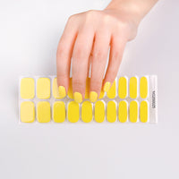 HKM-870355 Korean Semi Cured Nail Stickers for Easy Application with Nail Polish Glue