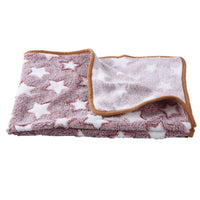 HKM-410963 Cozy Flannel Pet Blanket in Various Colors and Sizes