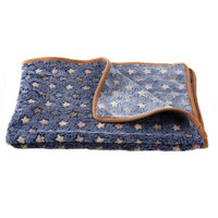 HKM-410963 Cozy Flannel Pet Blanket in Various Colors and Sizes