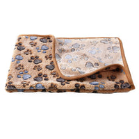 HKM-410963 Cozy Flannel Pet Blanket in Various Colors and Sizes