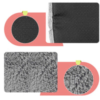 HKM-260627 Cozy Indoor Folding Cat House - Warm Wool Nest for Small to Medium Pets