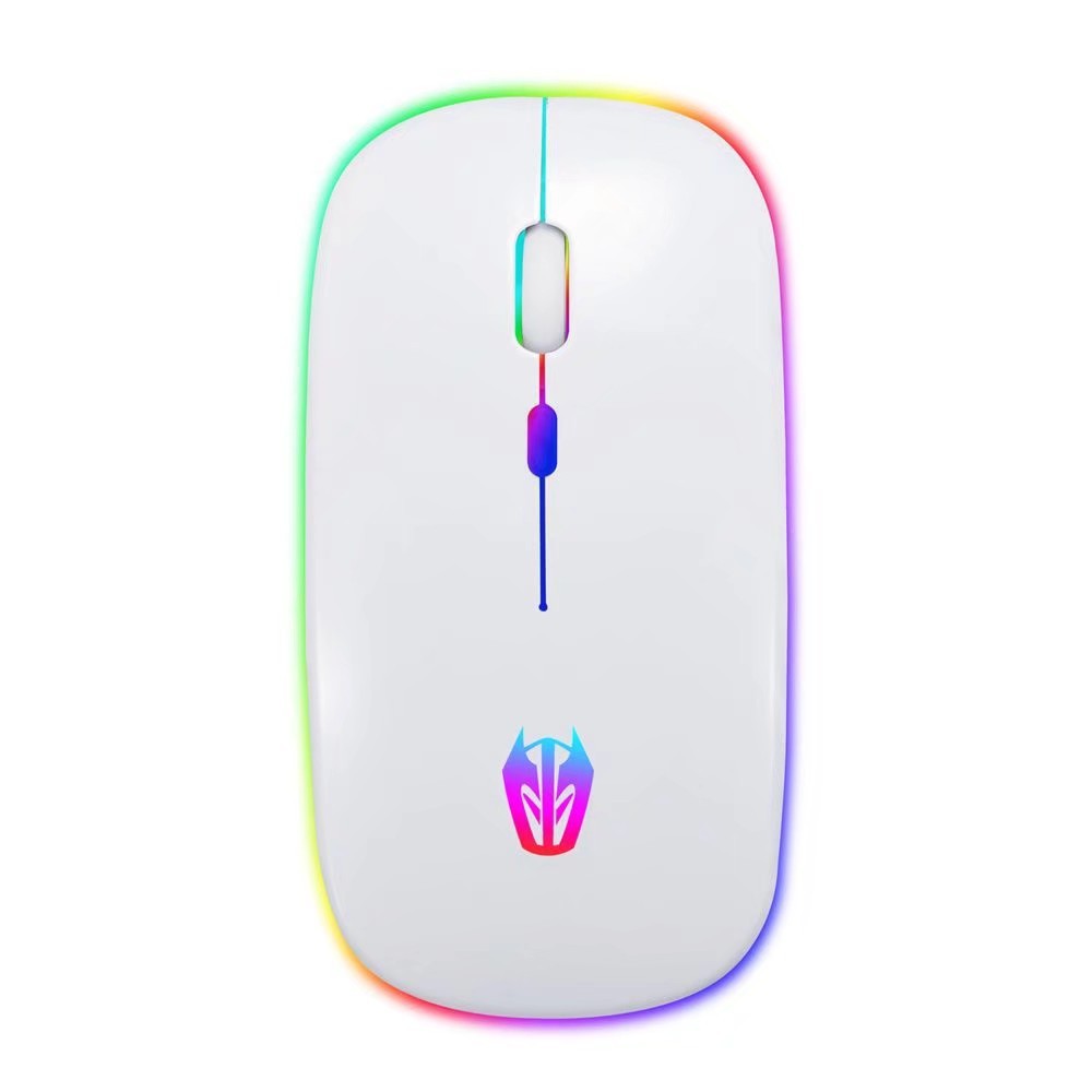 KTX-105683 Ultra-Thin Ergonomic Wireless Mouse with Rechargeable Luminous Features and Adjustable DPI
