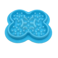 HKM-466963 Silicone Nonslip Pet Licking Mat for Dogs and Cats - Slow Feed Dispensing Placemat