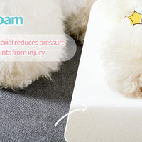 HKM-201171 Non-Slip Foam Pet Steps for Easy Access to Beds and Sofas - 3, 4, or 5-Step Options Available