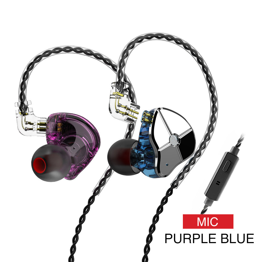 KTX-015635 TRN ST1 In-Ear Earphones with Hybrid Driver, Microphone Optional, 3.5mm Connector, 1.2m Cable Length