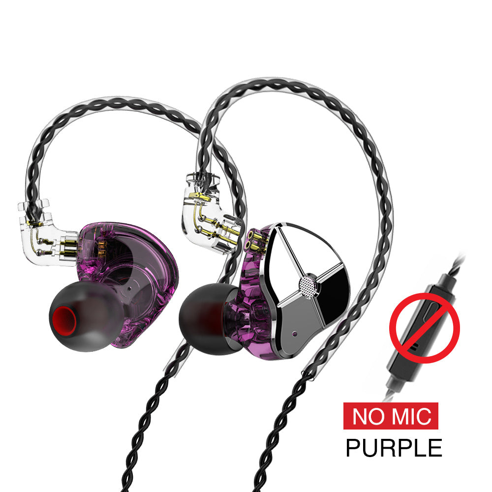 KTX-015635 TRN ST1 In-Ear Earphones with Hybrid Driver, Microphone Optional, 3.5mm Connector, 1.2m Cable Length