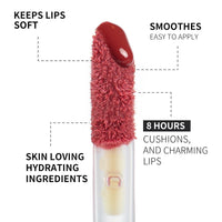 HKM-857747 Hydrating Rose Blooming Lip Gloss for Smooth and Moisturized Lips - 3.8 ML