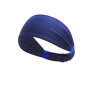 HKM-133907 Printed Bouquet Elastic Sports Headband for Yoga and Fitness