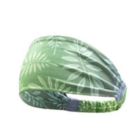 HKM-133907 Printed Bouquet Elastic Sports Headband for Yoga and Fitness
